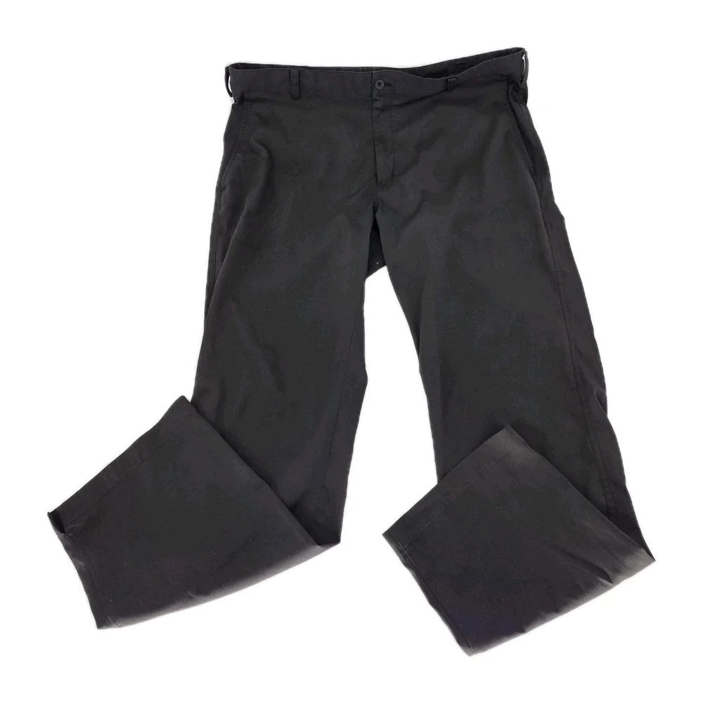 Nike Golf Dri-Fit Pants Men's 38x32 Black Performance Golf Athletic Stretch